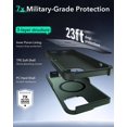 thumbnail image 3 of Funda ESR para iPhone 13 Pro con soporte de uso militar, color gris, 3 of 7