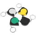 thumbnail image 4 of GOOHOCHY Juego de Mini llavero de cinta métrica, cinta métrica retráctil para niños, cinta métrica de bolsillo métrica y en pulgadas, portátil y compacto, 4 Uds., 4 of 8