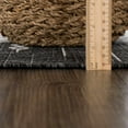 thumbnail image 3 of BoutiqueRugs Frankville Bohemian/Global Area Rug - Outdoor Safe - Black, White - 7'10" x 10'2", 3 of 15