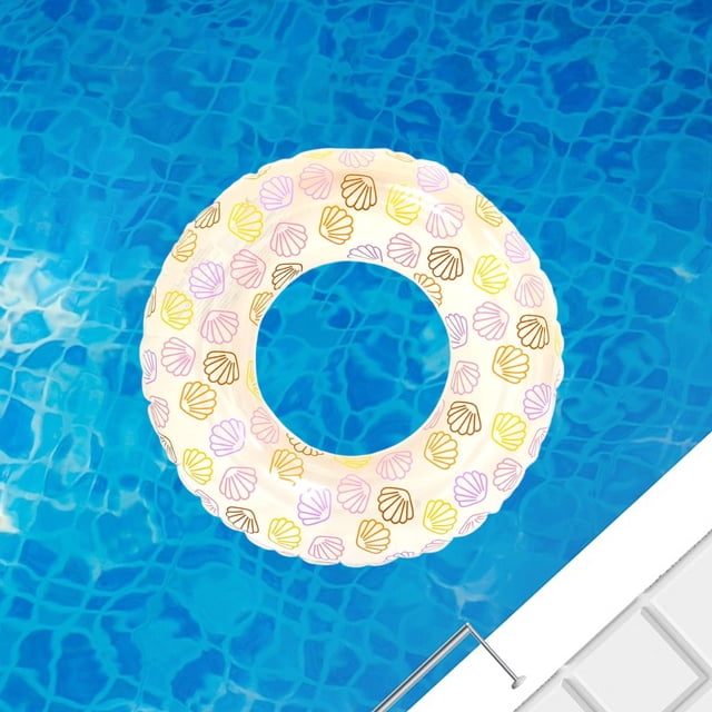 Ethern Swimming Ring Holiday Outdoor River Party Summer Raft Inflatable Pool Floats Yellow