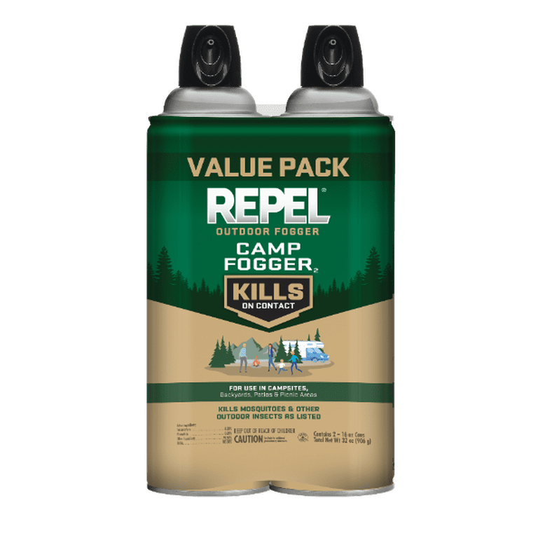 Repel Outdoor Camp Fogger, 16 Oz, 2-Pack photo 1