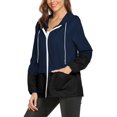 thumbnail image 2 of Avoogue Raincoat Women Lightweight Waterproof Rain Jackets Packable Outdoor Hooded Windbreaker, 2 of 8