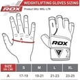thumbnail image 5 of RDX Cow Hide Leather Gym Weight Lifting Gloves Training Fitness Exercise, 5 of 6