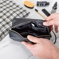 thumbnail image 3 of New York Giants Hybrid Leather Lined Dopp Toiletry Bag, 3 of 4