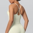 thumbnail image 5 of Mifsaly Womens Camisole Tank Tops Slim Fit Sleeveless Crop Top Scoop Neck Spaghetti Strap Going Out Stretchy Athletic Top Summer Casual Workout Basic Cami M, 5 of 5