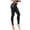 Black, variant on Women's High Waist PU Leather Leggings, Shiny Metallic Liquid Look, Stretchy Faux Leather Tights for Party, Night Out, Club Wear, and Edgy Fashion-Black