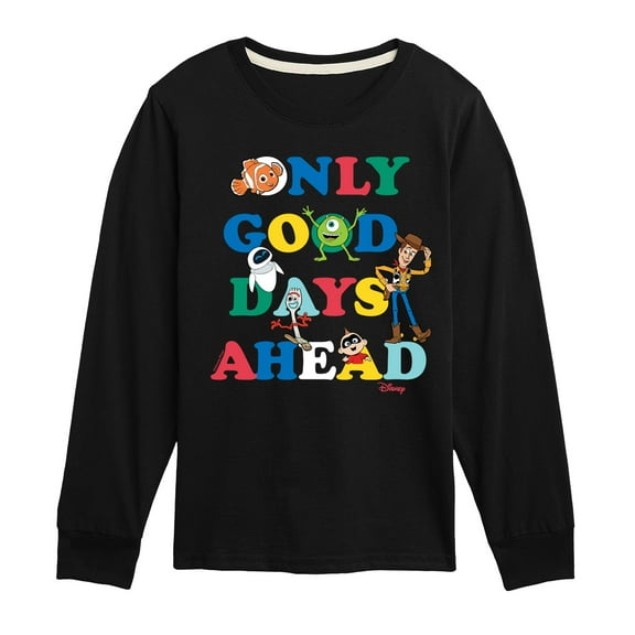 Disney - Only Good Days Ahead - Toddler & Youth Long Sleeve Graphic T-Shirt