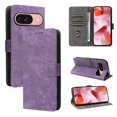thumbnail image 1 of Phone Wallet Case for Google Pixel 10 with Stand - Leather Folio Cover & Card Slots Purple, 1 of 5