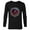 Black, variant on Marvel Spider-Man Spider-Verse Cyborg Spider-Woman Circle - Long Sleeve T-Shirt for Men - Customized-White