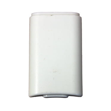 White Battery Pack Cover for Xbox 360 Wireless Controller by Mars Devices