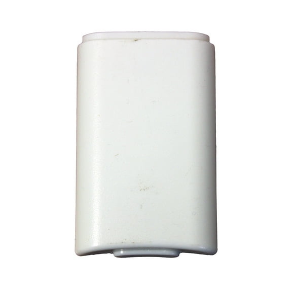 White Battery Pack Cover for Xbox 360 Wireless Controller by Mars Devices