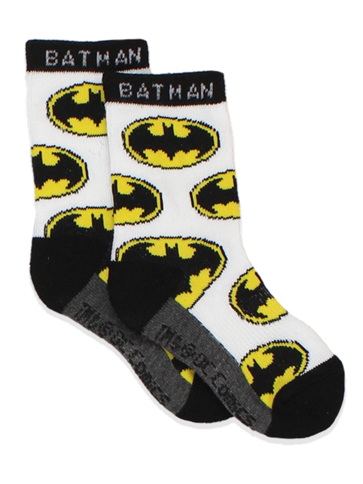 Batman Justice League Baby Toddler Boys 6 pack Athletic Crew Socks