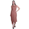thumbnail image 1 of Moomaya Ensemble Kurta Sans Manches à Col Claudine Imprimé pour Femmes, Ensemble Ethnique 2 Pcs, 1 of 6