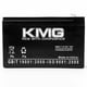 KMG Batterie de Remplacement 12V 7Ah Compatible avec la Technologie Alpha ALI 1000 1250 2400 600 800 – image 2 sur 3