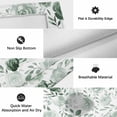 thumbnail image 6 of Sage Green Flower Outdoor Rug for Patio/Deck/Porch, Non-Slip Large Area Rug 4 x 6 Ft, Vintage Rose Floral Botanical Leaf Indoor Outdoor Rugs Washable Area Rugs, Reversible Camping Rug Carpet Runner, 6 of 8