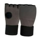 thumbnail image 3 of Guantes interiores de boxeo para manos, guantes de medio para Sparring MMA Muay Thai Gris oscuro, 3 of 8