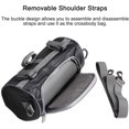 thumbnail image 5 of Bolso pequeño para manillar de motocicleta, Ride-LargePantalla táctil Bolso pequeño para horquilla Correa de hombro extraíble Impermeable-Bolsa de almacenamiento para manillar delantero de m, 5 of 5