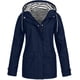 thumbnail image 1 of Chaqueta impermeable softshell para mujer, transpirable, plegable, ligera y de transición, con capucha para primavera, otoño, senderismo, trekking y ciclismo., 1 of 5