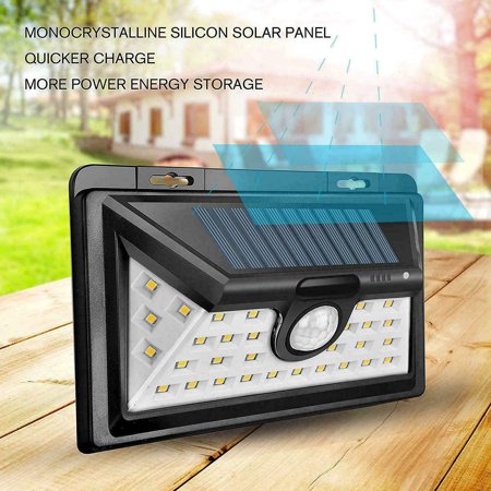 

Hi.FANCY Outdoor Solar Powered Wall Light Patio Courtyard Backyard LED Wall Lamp Wall Mounted Light