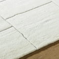 thumbnail image 6 of Hauteloom Xylia Wool Living Room, Bedroom Area Rug - Contemporary - Off White, Light Silver - 18" Sample, 6 of 6