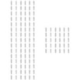 thumbnail image 1 of LOVEVER 120 pcs  Fountain Pen Nibs Set Pen Replacement Nibs Various Sizes Pen Nibs Set, 1 of 8
