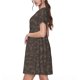 thumbnail image 2 of Easygdp Dinosaur para Vestido Transpirable de Mujer, Vestido Suelto de Manga Corta con Pliegues y Bolsillos para el Verano, 2 of 6
