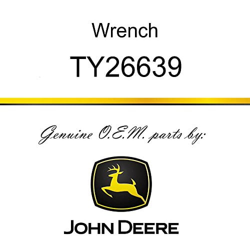 John Deere Original Equipment Filter Wrench For AM107423 Filter #TY26639