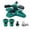 D, variant on 360 Degree Automatic Rotating Sprinkler,Lawn Garden Watering System,Oscillating Spray Head for Yard Irrigation