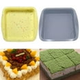 thumbnail image 2 of Kripyery 9 Inch Nonstick Square Cake Pan Easy Release Non-Slip High Temperature Resistant Silicone Cake Mold Baking Pan DIY Supplies, 2 of 7