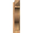 thumbnail image 2 of Ekena Millwork 5 1/2"W x 24"D x 24"H Funston Smooth Arts and Crafts Outlooker, Western Red Cedar, 2 of 4