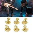 thumbnail image 4 of Guitars Machine Head, Easy Installation Guitar String Tuning Peg Pretty Design Standard Size  For Performance Gold, 4 of 8