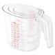 thumbnail image 2 of Tazas medidoras jarras medidoras apilables mango de plástico cocina medidas de cocina 3 unids/set Speravity HA004239-00B, 2 of 7
