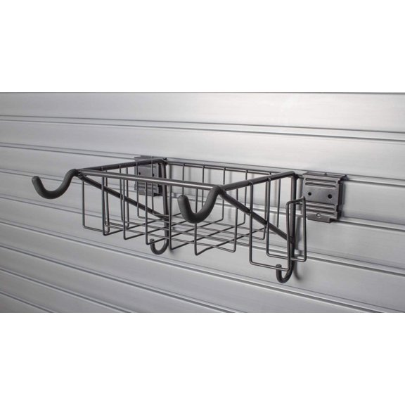 HandiWall Horizontal Bike Rack & Basket by HandiSolutions