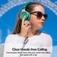 thumbnail image 5 of Silensys E7 Auriculares con Cancelación Activa de Ruido Auriculares Bluetooth con Micrófono Auriculares Inalámbricos de Graves Profundos, Cómodas Almohadillas de Proteína, 30 Horas de Reproducción par, 5 of 5