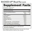 thumbnail image 2 of Bucked Up Pre-Workout Powder, Increased Energy, Blood Raz, 200 mg Caffeine, 25 Servings, 2 of 11
