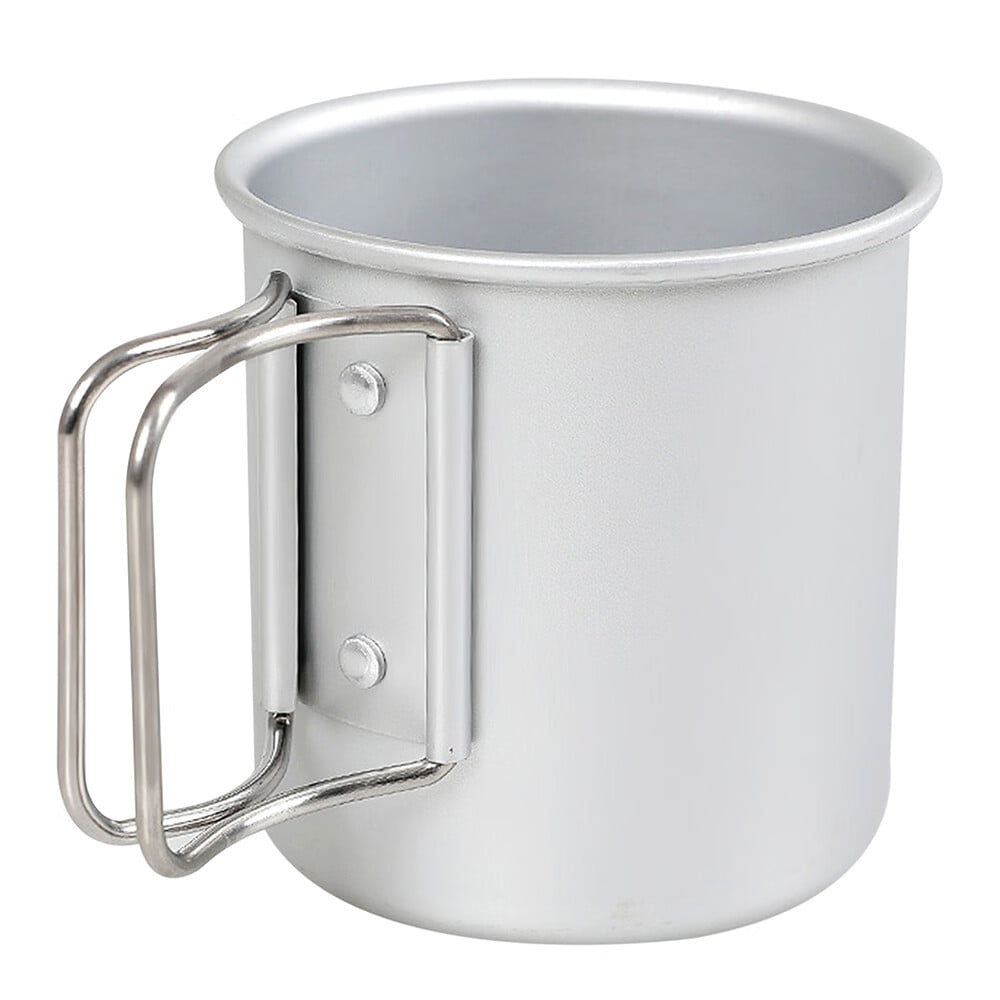 INT Camping Mug Titanium Cup Lightweight Bottle Cup or Pot for Camping