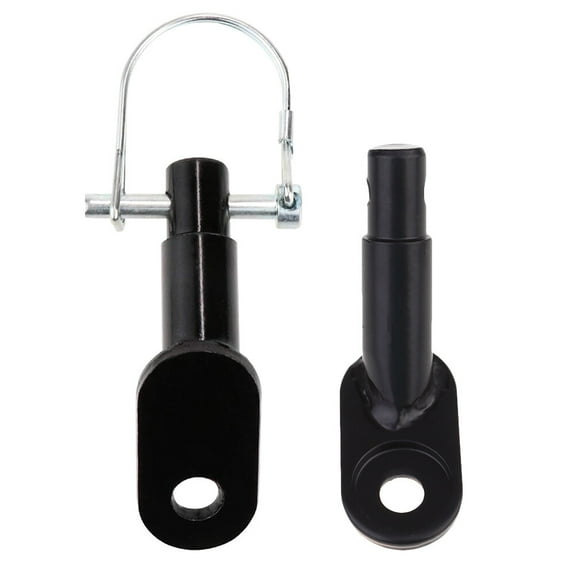 FELTECHELECTR Durable Bike Trailer Hitch Coupler Metal 2Pcs 3.0x1.1in