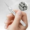 thumbnail image 4 of HaoXun Professional Stainless Steel Blackhead Remover Kit - Facial Comedone Extractor Tools for Sensitive Skin, Rust-Proof Beauty Tweezers Set with Pimple Popper & Cell Clamp, 4 of 9