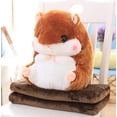 thumbnail image 1 of Jouets en Peluche Hamster Mignons avec Couverture, 1 of 1
