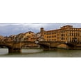thumbnail image 2 of Crane, Rita 24x13 White Modern Wood Framed Museum Art Print Titled - Tuscan Bridge II, 2 of 4