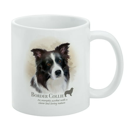 

Border Collie Dog Breed White Mug