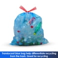 thumbnail image 4 of Bolsas de basura para reciclaje HygiCare, 13 galones, 200 unidades, 4 of 8
