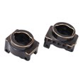 thumbnail image 1 of RC Rear C Hub Carrier Weights, Brass Replacement 2pcs RC Rear Axes Adapters Black Coating Stable  For RC Cars, 1 of 8