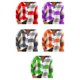 thumbnail image 3 of Qarigey Blusa de mujer de manga larga de color suelta Top Block camisa a cuadros Casual Loose Top ropa de otoño Prendas para la parte del cuerpo Azul S Qarigey AP003725-21, 3 of 4