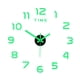 thumbnail image 1 of Reloj mural luminoso con pegatinas, números de reloj de pared DIY, diseño novedoso, reloj decorativo, pegatina de pared 3D para sala de estar y, 1 of 9