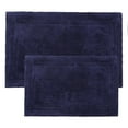 thumbnail image 5 of Superior Non-Slip Washable Bath Rug Set, 20" x 30", 24" x 36", Navy Blue, 5 of 12