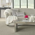 thumbnail image 7 of Mina Victory Sofia Beaded Stripes 20" x 20" Indoor Throw Pillow in Light Gray, 7 of 7
