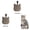 Black#623, variant on RuiJiao Dog Pet Stainless Steel Engraved Lettering Loss Tag