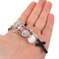 thumbnail image 3 of GOOHOCHY Cute Heart Cross Keychain Made of Durable Alloy for Decor with Assorted Colors 2 Pieces, 3 of 8