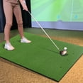 thumbnail image 3 of Costway 5 x 4 FT Golf Hitting Mat Artificial Indoor Outdoor Turf Golf Training Mat 25 mm, 3 of 9